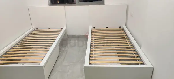 Ikea single bedswith mattresses available in perfect condition