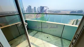 2BHK Luxury Apartment for Rent on Al Khan Corniche with 2 Master Rooms Sea View 2 Balconies Maid Mas