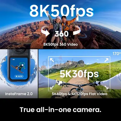 Insta360 X6 essential bundle white