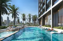 Skyline Studio | JVT Binghatti Luxuria | Pool Access