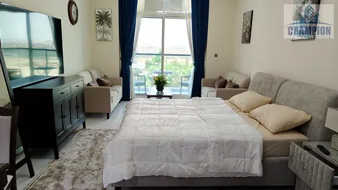 Furnished Studio | Balcony | City & Park Views