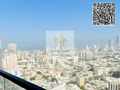 2 Room and hall for annual rent in a Tech tower, in Al Rashidiya 3, Ajman, large spaces, reasonable 