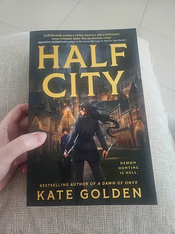 Half city- Kate golden fantasy bookbook