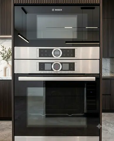 Bosch Series 8 Built-in Electric Oven & Microwave Set – Separate Units | Premium Edition | German