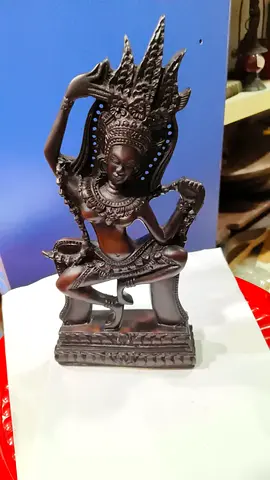 Resin wood statue-29cm height