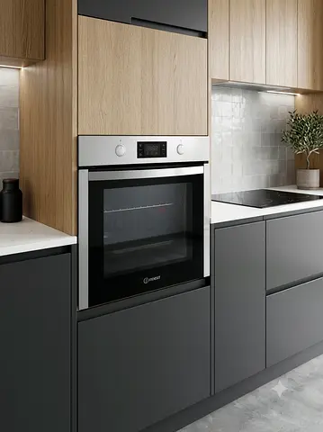 Indesit 60cm Built-in Electric Oven with Fan – For Sale | Modern Design | Reliable Performance