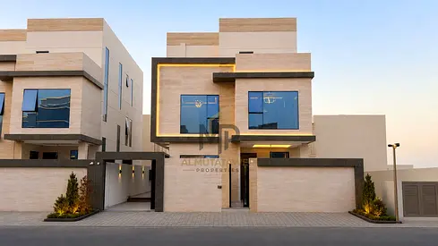 Luxury at first glance… Your dream home awaits: a luxurious villa with upscale specifications in Aj
