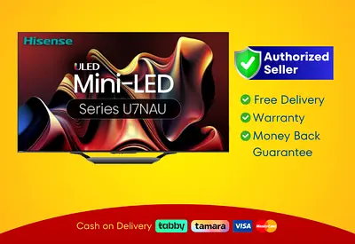 Hisense 65 inch TV Smart ULED Mini LED - 4K - - Brand New |Warranty | FREE Delivery |