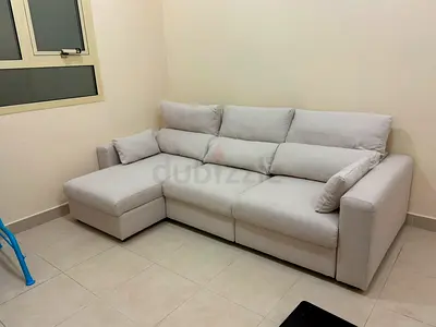 Perfect condition IKEA Eskilstuna L Shape Sofa bed