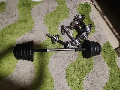 Dumbels and Rod with Plates