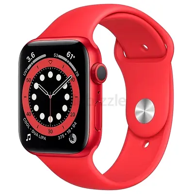 apple serie 6 44 mm red edition