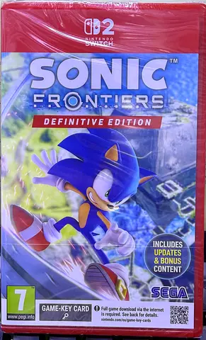 Nintendo Switch 2 Sonic Frontiers Definitive Edition Game at Wholesale Price
