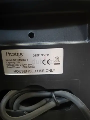 Deep Fryer with Stainless Steel Tank - Working Condition - No Box but Not used