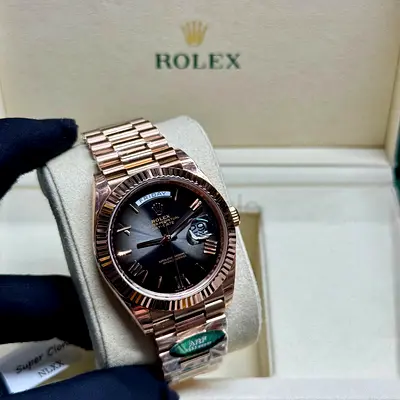 Now 💥available 💥👇🏻  (ROLEX - DAY-DATE - )  Super master quality 💯 Swiss movement ✅💯  Original