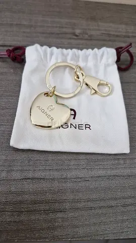 AIGNER Heart Keychain