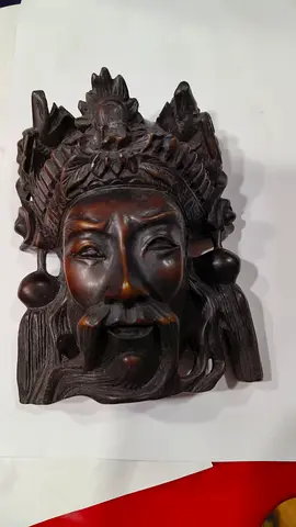 Resin wood statue-15cm height
