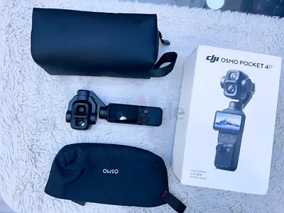 DJI Osmo Pocket 4P Vlogger Creator Combo with Case and Original Box - Just box opened