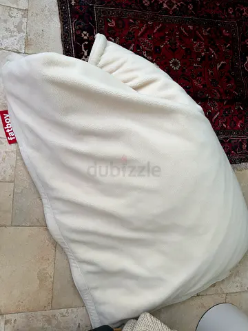 FATBOY original bean bag - bouclé white
