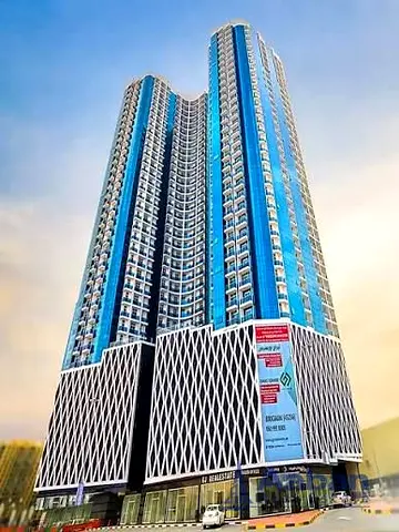 Fully Furnished Studio for Sale – Oasis Tower, Ajman