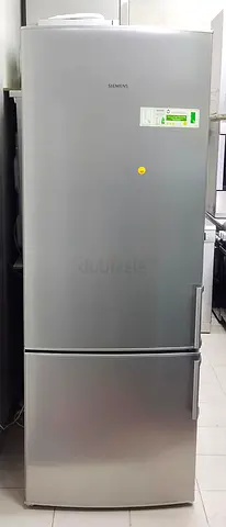 Siemens Silver Bottom-Freezer Refrigerator - Good Working Condition