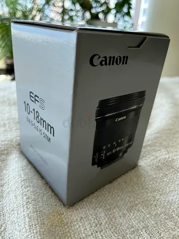 Lense  Canon EFS 10-18mm f/4.5-5.6 IS STM