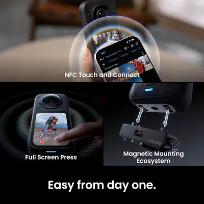 Insta360 X6 Black Essential Bundle