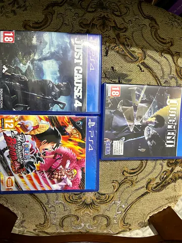 PS4 Games bundle: Just Cause 4, One Piece Burning Blood, Judgment