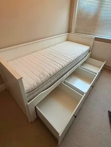Ikea hemnes day bed with mattress 2