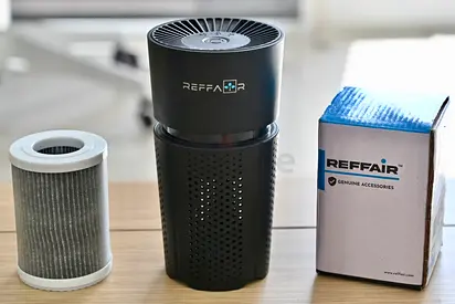 REFFAIR Air Purifier - Car Air Purifier and Replacement Filter