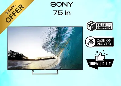 Sony 75 Inch Smart LED 4K Ultra HD TV With HDR 75X850E