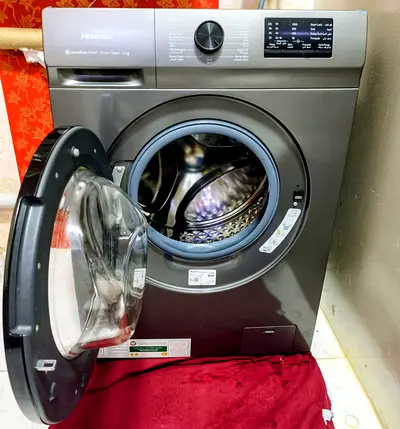 Hisense Front Load Washing Machine - 6kg, Grey, Good Working Condition