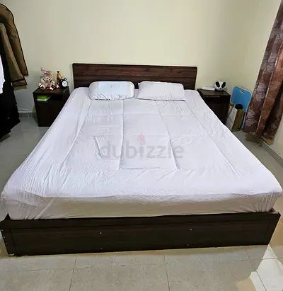 King Bed + Mattress 700 AED