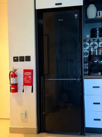 Hitachi black fridge for sale