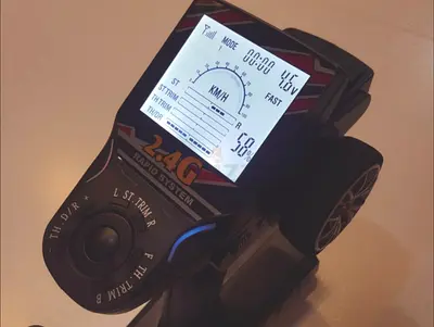 2.4G RC Car Transmitter Remote Controller with LCD Display