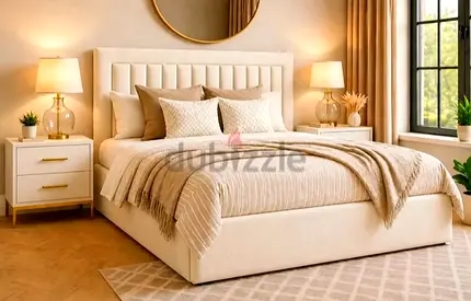 Luxurious Design new King size 180×200 cm Family bed With Good Quality Mattress Available