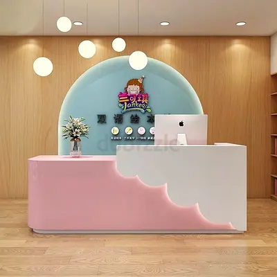 Minimalist Reception desk