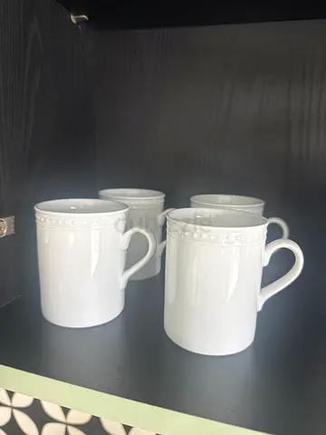 Brand new Crate and Barrel Mugs x4