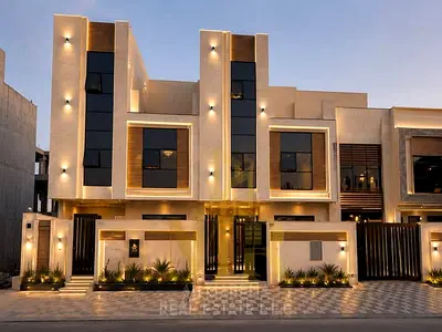 Modern villa with garden for sale, freehold, Dubai villa design, next to services, on Street 311, direct, including registration and ownership fees, m