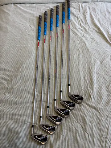“Brysons Dechambeau” Cobra Areojet One Length Irons - 5 iron - Gap Wedge “KBS Tour Lite One Length”