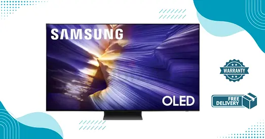 Samsung 65 Inch Class OLED HDR+ S90F 4K AI Upscaling Pro 144Hz Smart TV 65S90F