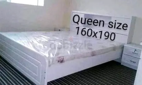 Brand New queen size Bed 160cm 190cm With medical mattress available