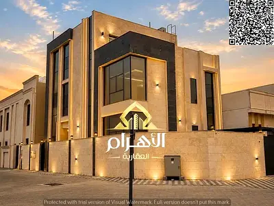 Villa Corner, including water, electricity, and air conditioning, close to the mosque, and at a negotiable price.
