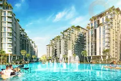 Lagoon facing Studio | Premium Finishes