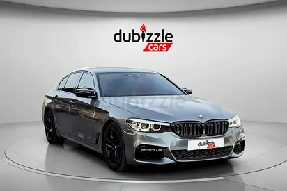 AED 908/month | 2018 BMW 5-Series 520i | GCC Specs | Ref#513204