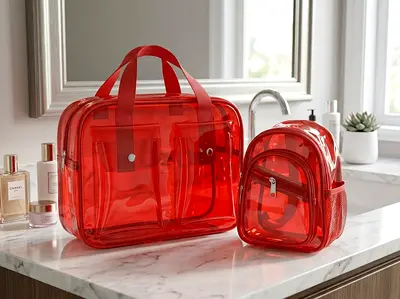 Clear bag and chest bag going cheap
