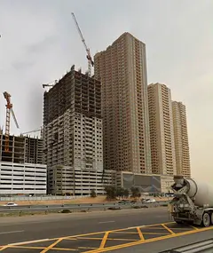 / Authorized for the sale of residential units / G + 50 / on a main street / large area
