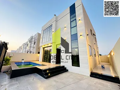 4 BED VILLA WITH SWIMMING POOL AVAILABLE FOR SALE IN ZAHYA , TOTAL AREA SQ FT 3,014 , BUILT UP AREA