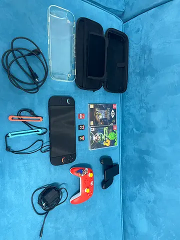 Nintendo Switch 2 with 3 games with 1 controller