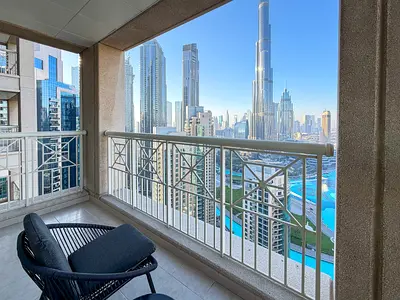 Burj Khalifa&Fountain Views From Every Room | 2BR