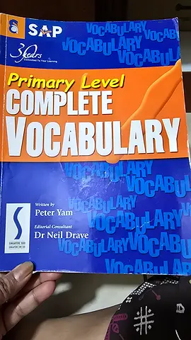 Vocabulary book